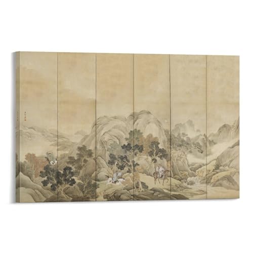 Xiao Na Pursues Han Xin Yosa Buson poster tableau toile esthétique chambre