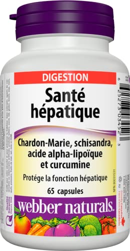 Webber Naturals Liver Health Milk Thistle, Schisandra, Alpha Lipoic Acid & Turmeric - Image 3