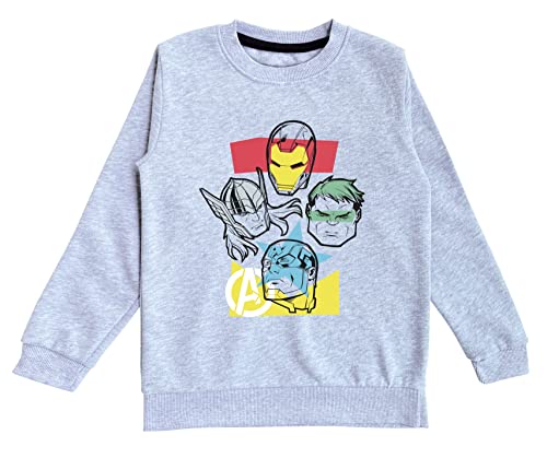 Image of minicult Spiderman Regular Fit Character Printed Full Sleeve Sweatshirt for Boys and Girls(Pack of 1)(15-16 Years)