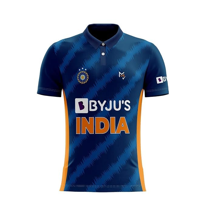 Cricket Printed/Color Polo Neck T-Shirt/Jersey for Men/Women-image-18