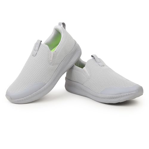 Image of YOHO Men's Walking Shoes with Memory Foam, Lightweight & Cushioned Slip on Sneakers Without Lace for Man|Comfortable & Stylish for Casual Wear Daily Use Walking & Gym SOS104