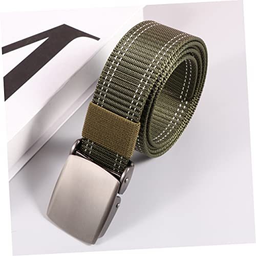 Gatuida Men Women Casual Belt Lightweight Nylon Waist Belt Plastic Buckle for Exploration2