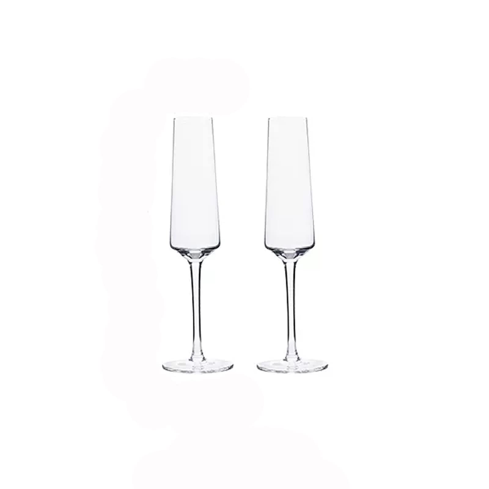 Copas de champán de 200ml en juego de 2 piezas para brindar en casa