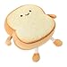 TOYANDONA Pane Tostato Cuscino Del Pane Tostato Cuscino Del Sedile Pane Tostato a Fette di Pane Cuscino Cuscino Peluche Cuscini Giocattolo Farcito Bambola Giocattolo Giocattolo Cibo Divano