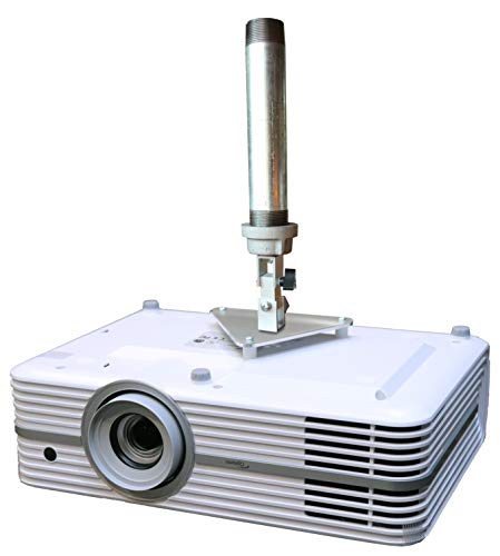 Image of PCMD, LLC. Projector Ceiling Mount Compatible with Optoma UHD35x UHD35STx UHD3500A UHD38x 4K400STx 4K400X with NPT Adapter