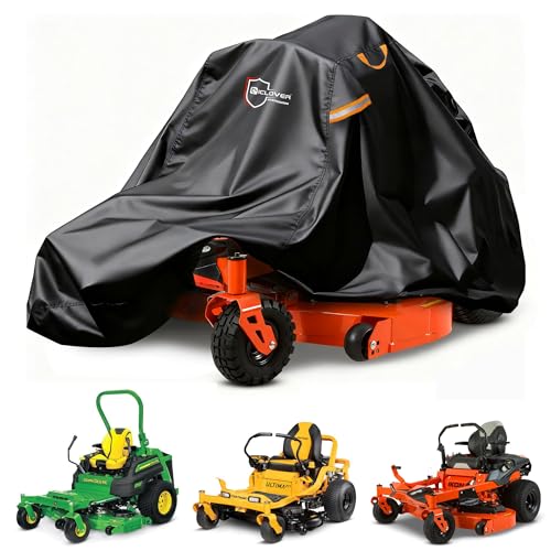 IC ICLOVER Zero Turn Mower Cover, Universal Fit Decks Up to