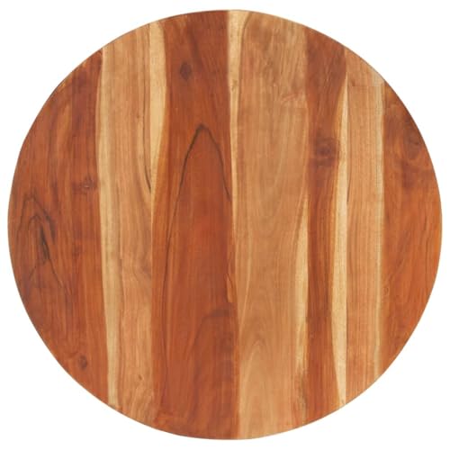 Generisch jiangboyue-285971 - Mesa redonda de madera maciza de palisandro (15-16 mm, 80 cm)