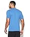 Under Armour Men's Raid Short Sleeve T-Shirt, Carolina Blue (475)/Steel, Large