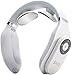 SKG Smart Neck Massager with Heating Function, Wireless 3D Travel Neck Massage Equipment (White)