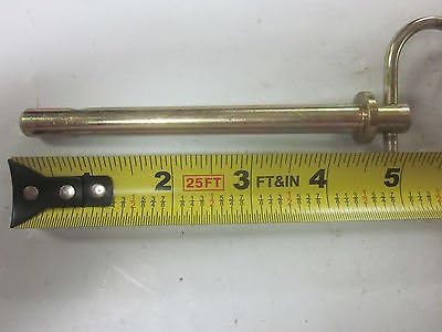 ~25 ~ TRACTOR TRAILER 3/8" X 4-1/2" HITCH PIN CHAIN CLIP LYNCH RECEIVER TOW LOCK