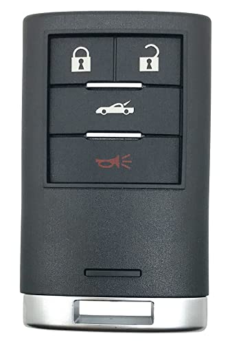 Funda de repuesto para llavero Cadillac XLR y Corvette con mando de 4 botones M3N5WY7777A.