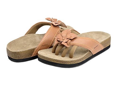 Wellrox Women's Terra-Chloe Tan Casual Sandal 9