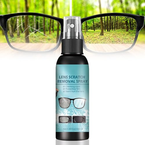 Eyeglass Scratch Remover, 2025 New Eye Glass Scratch Remover for Lenses, Scratch Remover for Eyeglasses, Lens Scratch Remover for Eye Glasses, Sunglass Scratch Remover Repair Cleaning Spray (1)