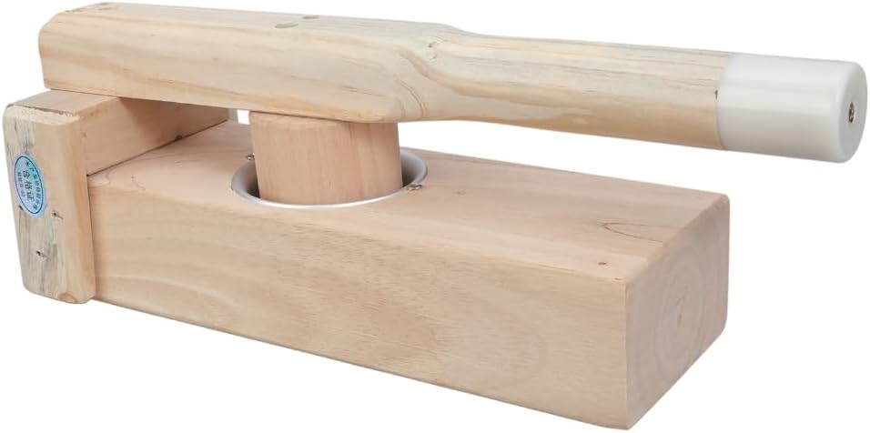 Practical Wood Mochi Molds Beautiful Treat Making Molds Hand Press Mochi Stamp