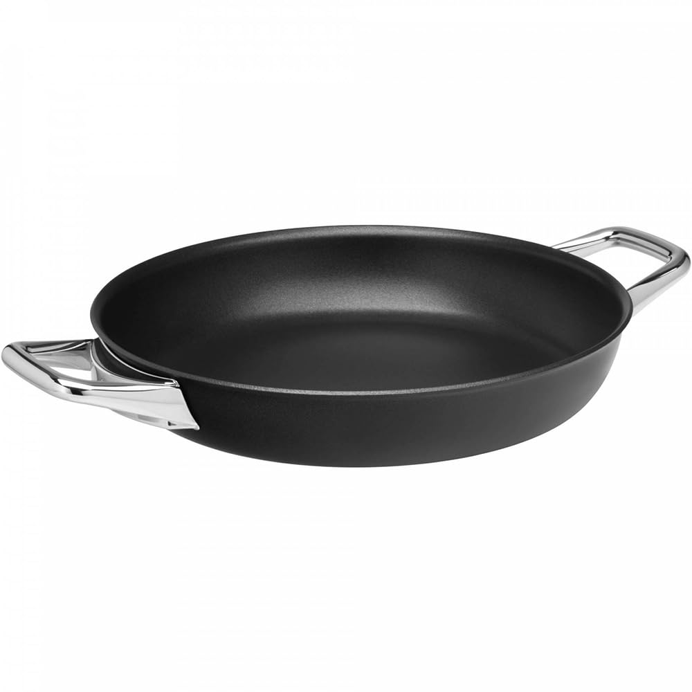 WMF Steak profesjonalna patelnia do serwowania, 28 cm, do kuchenek indukcyjnych, idealna do ostrego smażenia, materiał wielowarstwowy, Rapid Heat Control, nadaje się do piekarnika