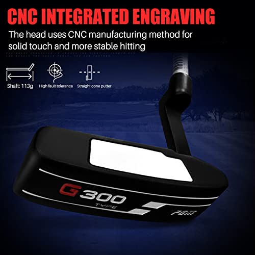 PGM Golf Putter - Klingen-Putter für Herren & Damen - Einfache Flop-Schläge - Turnierzulässig - Rechtshänder
