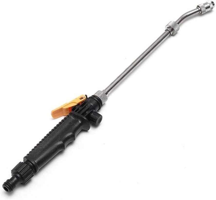 Epilons Yüksek Basınçlı Güçlü Su Tabancası Yıkayıcı Bahçe Hortumu Nozulu Püskürtme Fıskiye Su Jeti Araba Yıkayıcı Bahçe Sulama Temizleme Aleti (Renk: 50 cm)