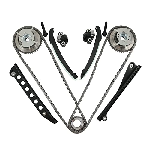 RADHLBNIU Variable Camshaft Timing Chain Kit Compatible with Ford Expedition F150 F250 F350, Lincoln Mark LT Navigator Replaces# 3R2Z 6A257-DA2, 3L3Z 6279-DAP