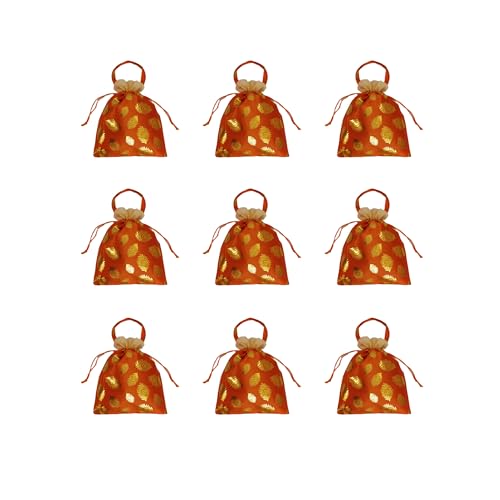 Image of VIG Enterprises Silky And Shiny Potli Batwa Bags /Thamboolam Bags For Wedding Party Return Gifts Party Gifts For Guest-
