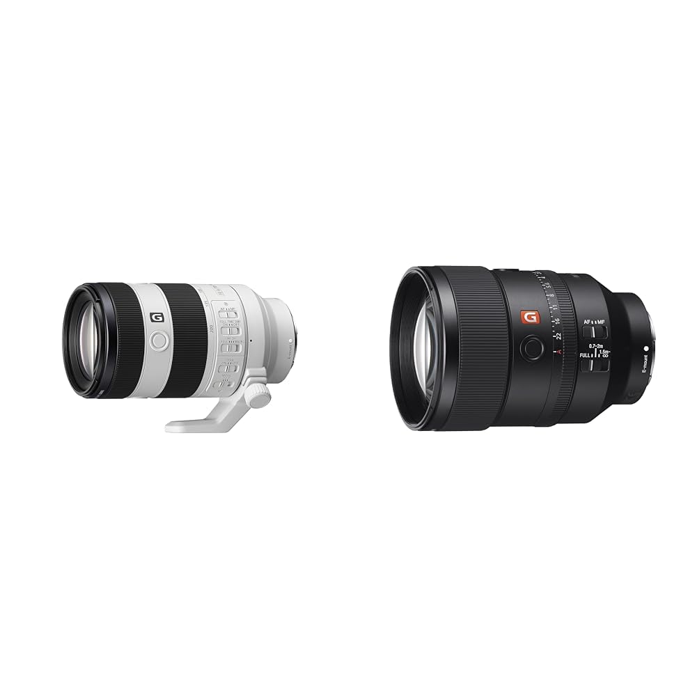Sony FE 70–200 mm F4 G OSS II | G-Vollformat-Telezoom-Objektiv (SEL70200G2) & FE 135mm f/1.8 GM | Vollformat, Super-Teleobjektiv, Porträt Objektiv (SEL135F18GM)