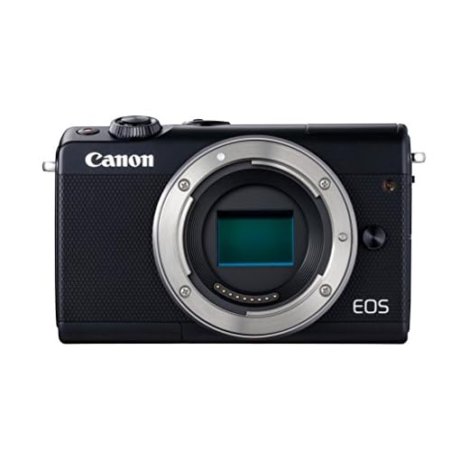 Canon EOS M100 Mirrorless Camera Wi-Fi, Bluetooth, and NFC Enabled (Black)