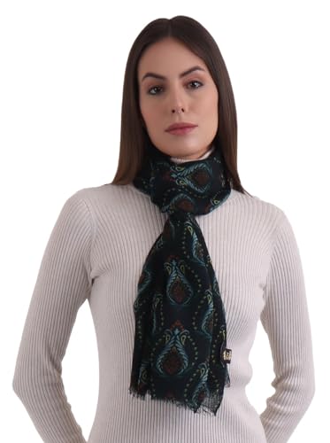 EH 100% Lamb Wool Scarf, Stole digital prints warm, light weight super soft travel scarf pashmina2