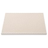 Zerodeko Vierkant Wabenkeramik Lötplatte für Schmuck Hitzebeständig und Isolierend Kleine Lötplatte aus Keramik für Gold und Kupferbearbeitung Zubehör für Schmuckherstellung