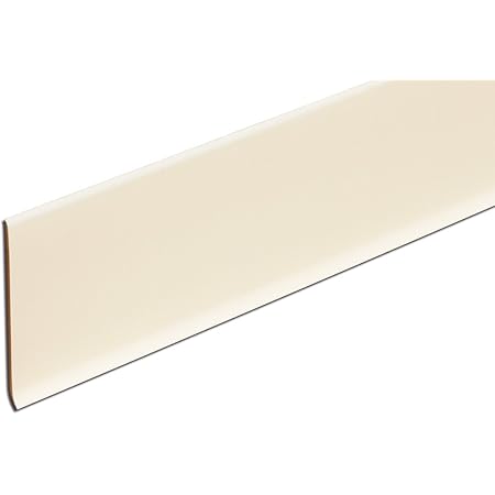 Amazon 巾木 貼るだけ 幅木 ソフト巾木 1枚 ペタット シール Rあり 東リ Z3k ライトグレー 幅909mm 高さ60mm 厚さ3mm 羽目板 幅木