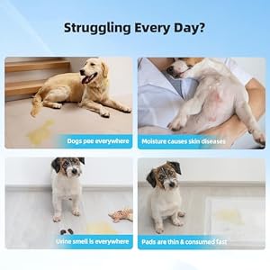 Puppy Pads Extra Large 36×36 40 Count Pee Pads for Dogs Super Absorbent Quick Dry Thicken Disposable Potty Training Pads for Doggie Cats Rabbits Leakproof Pet Piddle Pad