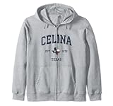 Photo Gallery celina texas tx bandiera statale vintage sport navy design felpa con cappuccio Photo Gallery celina texas tx bandiera statale vintage sport navy design felpa con cappuccio