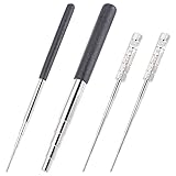 arricraft 4 Pcs Wire Coil Tool, Iron Wire Winding Rods 1.5-3.5mm Carbon Steel Micro Coil Jig for...