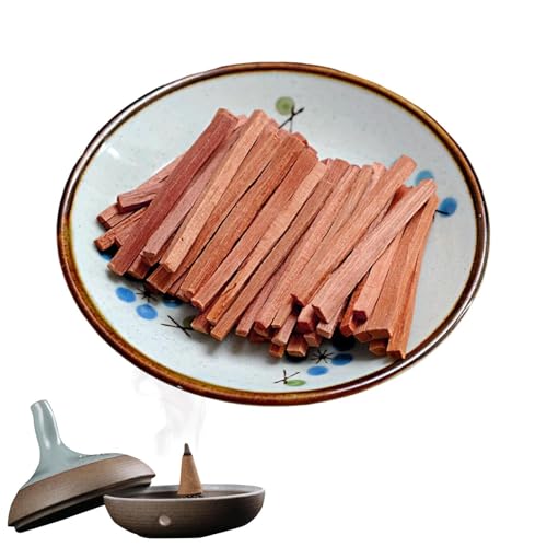 Incienso De Sándalo - 3.14*3.14*1.18 PulgadasPalos Para Difuminar De Sándalo Silvestre Orgánicos | Equipos De Madera Natural | Barras Para Difuminar Con Alto Contenido De Resina | Incienso Sin Humo, R