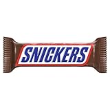 Snickers Bar au caramel et cacahuètes grillées enrobées de chocolat - 24 bars x50g (1200g)