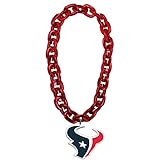 Aminco NFL Houston Texans Team Fan Chain, Red