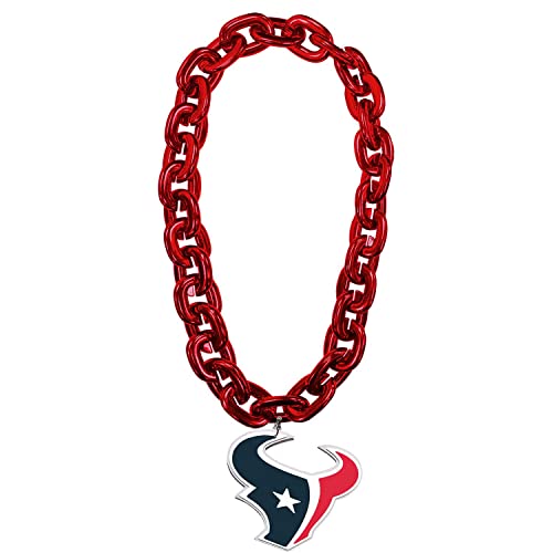 Aminco NFL Houston Texans Team Fan Chain, Red