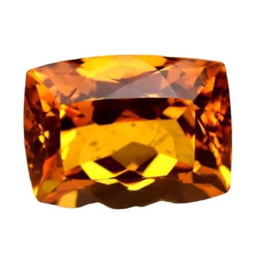 Citrine naturelle coussin 15x11mm pour création bijoux | GH_NAT_07899