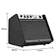 Coolmusic DM20 Bluetooth Personal Monitor Verstärker Lautsprecher für elektrische Trommelverstärker, Tastatur und Akustikgitarre (Mit Kabel)