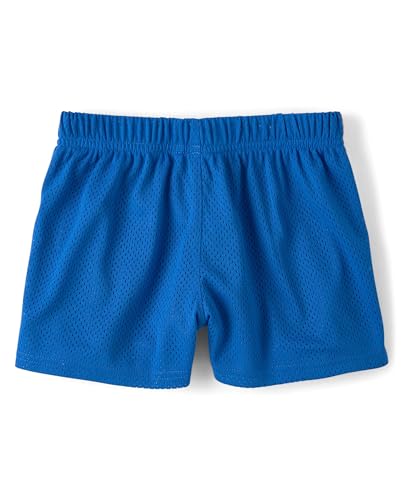 The Children's Place,Girls,Quick Dry Mesh Lined Active Shorts,Cobalt Sea,Medium - image 3