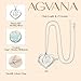 AGVANA October Birthstone Jewelry Opal Necklace for Women Sterling Silver Forever Love Infinity Heart Pendant Necklace Anniversary Birthday Gifts for Women Mom Wife Her