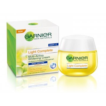 whitening garnier cream