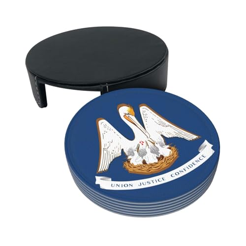 Dessous de verre Louisiane : cadeau de pendaison de crémaillère idéal