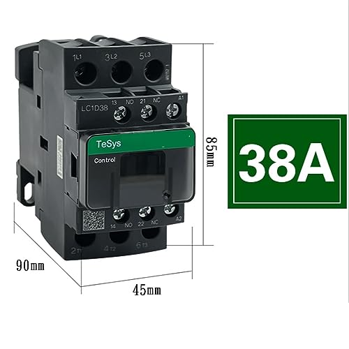 Contacteur tripolaire LC1D38 110V version noire pour vos circuits électriques