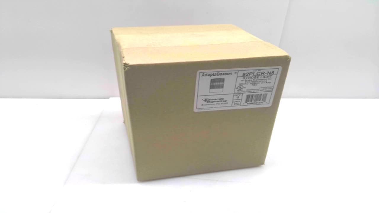 Edwards Signaling 92PLCR-N5 STROBE_PLC_RED_AC