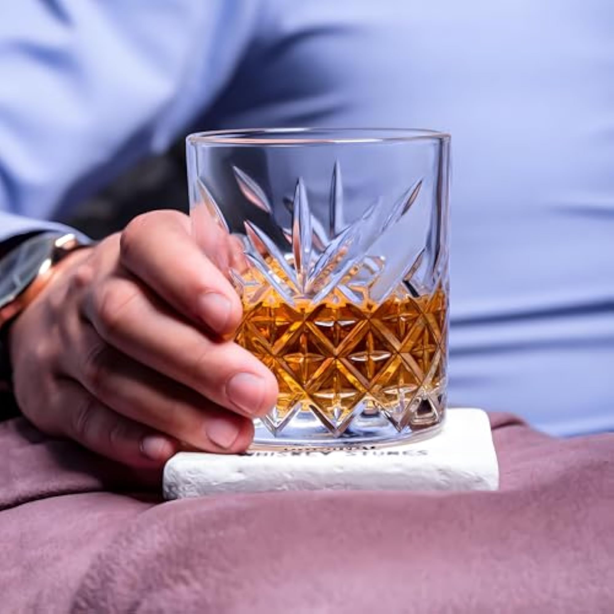 Timeless Whiskey Glasses Set of 2, 310ml