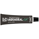 GEAR AID Aquaseal SR Shoe Repair Adhesive for Fixing Holes in Hiking, Work, Boots, Rainboots, Shoes, Soles and Rebuild Heels, Clear, 1 Pack
