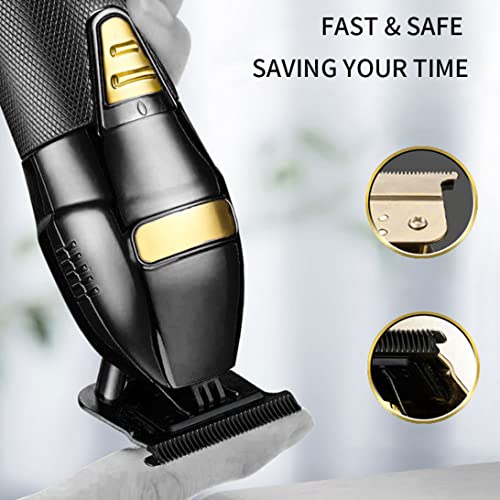 Cortapelos recargable USB con recortador de barba eléctrico para peluqueros 3