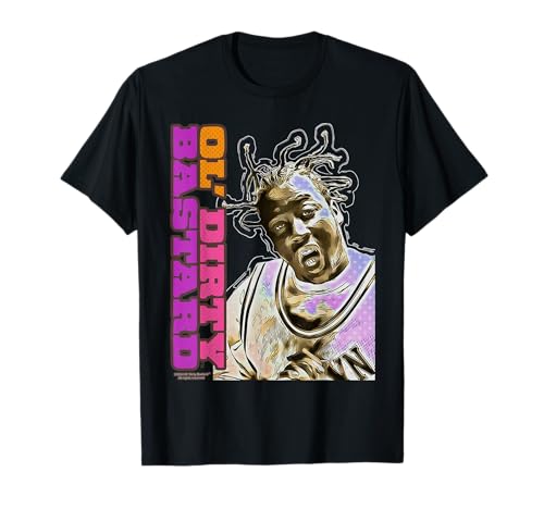 ODB Ol Dirty Ba--ard Official Icon Retro Comic Rap Style T-Shirt