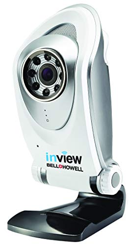 Bell+Howell InView HD H.264 Tabletop Wi-Fi IP Camera with Cloud Recording, 10x Zoom