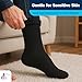 Debra Weitzner Thermal Socks for Men Women Insulated Warm Crew Thick Winter Socks 4 Pairs Size 9-11