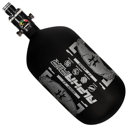 Image of HK Army HPA Paintball Tank - Lightweight Alpha Air Carbon Fiber Compressed Air Tank - 15ci /48ci /68ci /77ci /88ci /99ci - 4500 psi